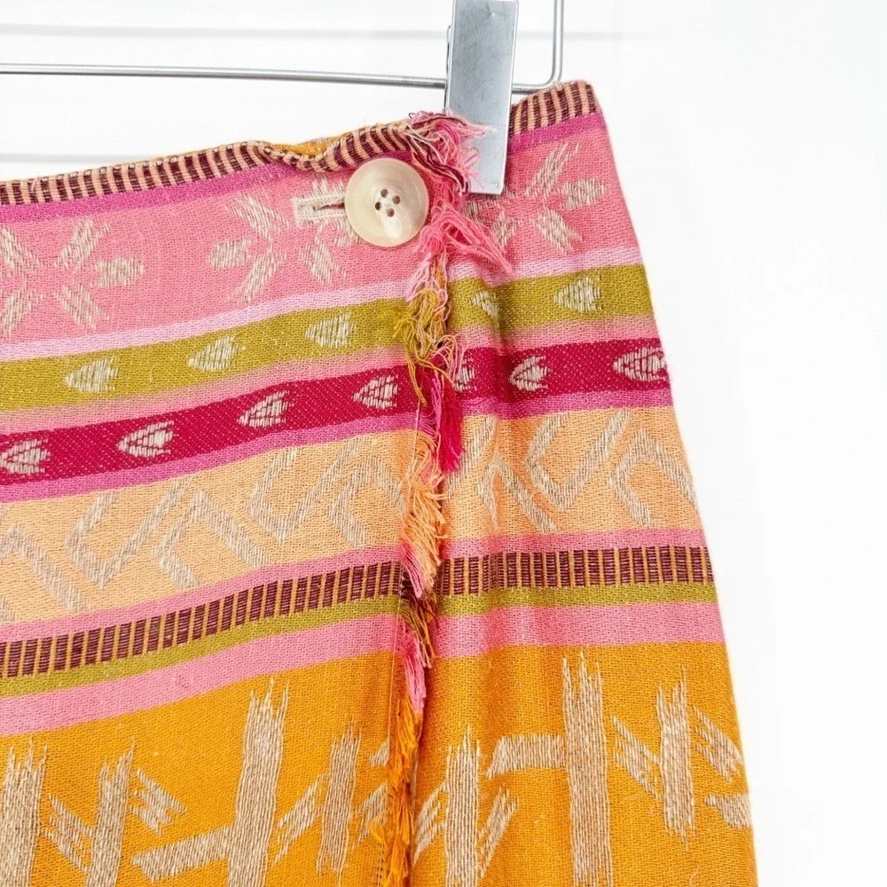 The‎ Limited Blanket Skirt Tribal Print Women's Size S Festival Style